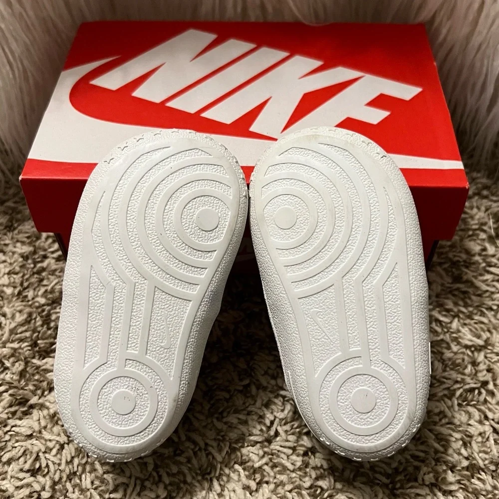 Infant Nike Air Force 1’s (Customized Gold Swooshes) - Picture 7 of 7